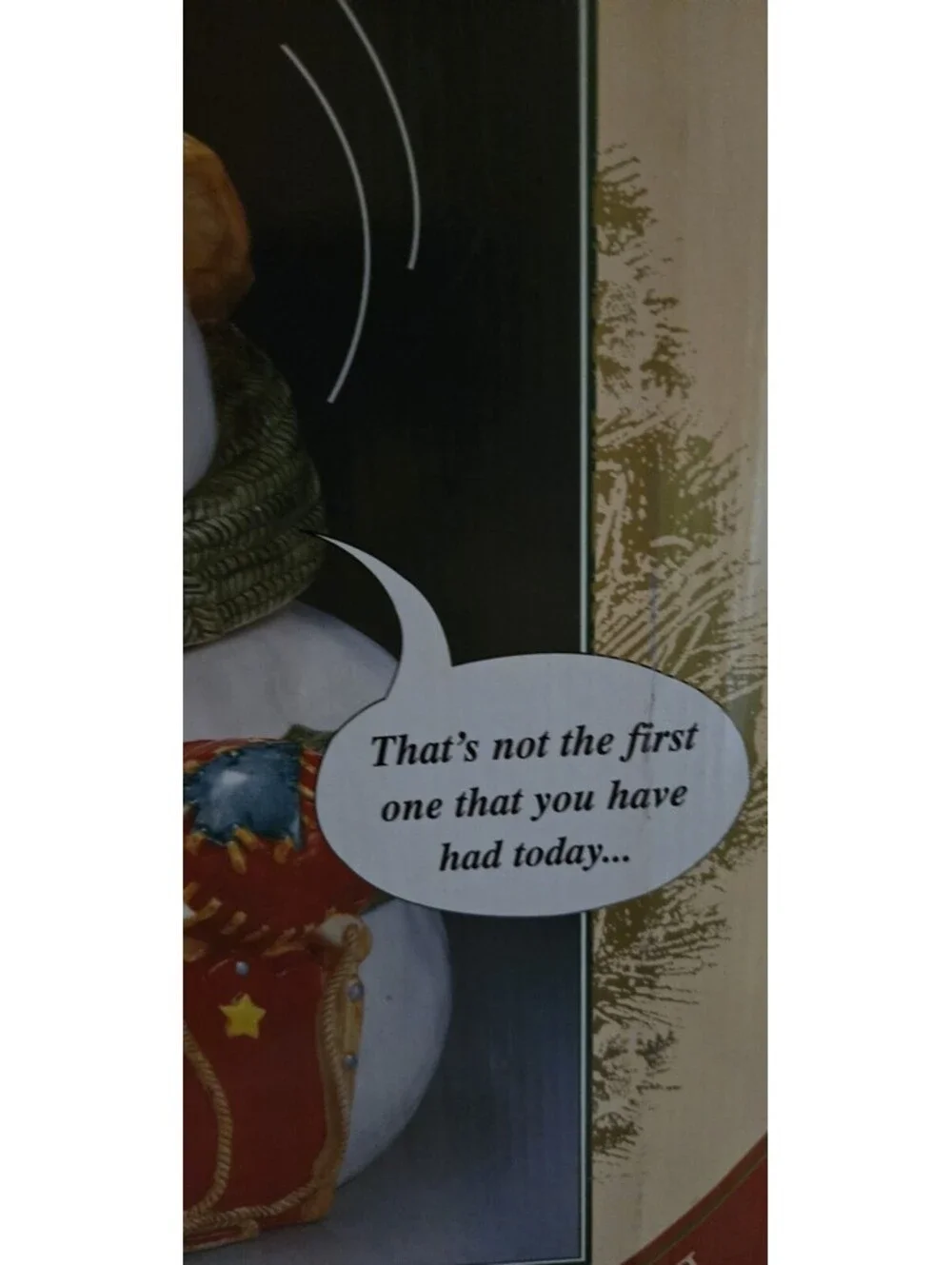 Ceramic Mr Christmas Animated Talking Musical Snowman Cookie Jar UNTESTED NIB